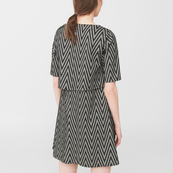 Mango Metallic Thread Dress - Picture 2 of 8